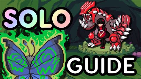 How To Beat GROUDON With Only One Pokemon.